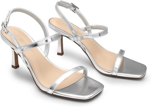 أحذية DREAM PAIRS النسائية ذات الكعب العالي ذات الكعب العالي والمفتوحة عند الأصابع والصنادل ذات الكعب العالي وحزام الكاحل in Kuwait