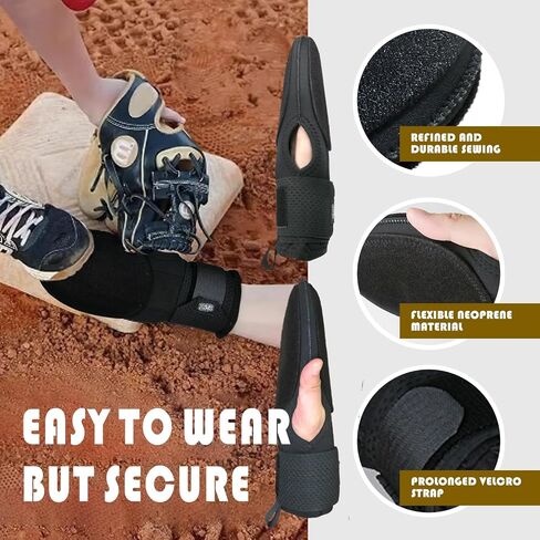 Sliding Mitt for Baseball and Softball/Baseball/Both Hands/Sliding/Mitt/Mitts/Glove/Mit/Head Sliding/Dual Thumb Holes in Saudi Arabia