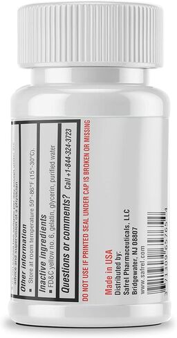 Safrel Gas Relief Simethicone 180 mg (365 Softgels) | Relief from Flatulence, Bloating, Stomach Discomfort and Gas Pressure | Relieves Gas Fast | Generic for Phazyme Ultra Strength in Saudi Arabia
