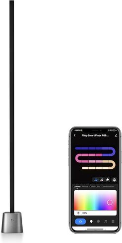 مصباح أرضي Fitop RGBCW، مصباح زاوية LED ذكي، 2.4 جيجا هرتز واي فاي 24 وات، التحكم في التطبيق in Kuwait