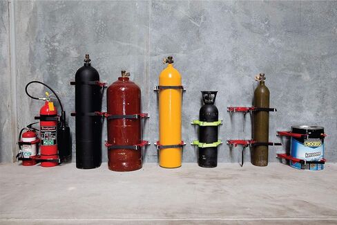 طقم شوكة الزجاجة، 1 اسطوانة كبيرة، مجلفن. يناسب الزجاجات مقاس 9.5 بوصة - 14.625 بوصة in Kuwait