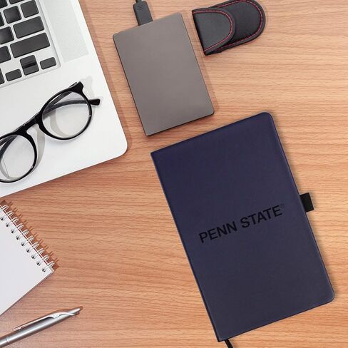 Rico Industries NCAA Penn State Nittany Lions Laser-Engraved Color Notepad, 5.25 x 8.25-inches in Saudi Arabia
