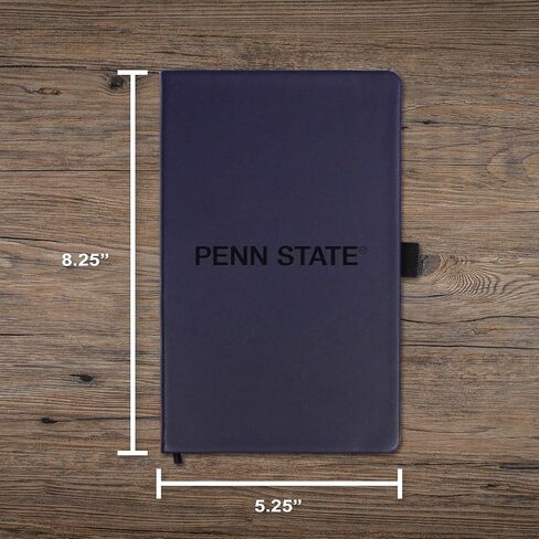 Rico Industries NCAA Penn State Nittany Lions Laser-Engraved Color Notepad, 5.25 x 8.25-inches in Saudi Arabia