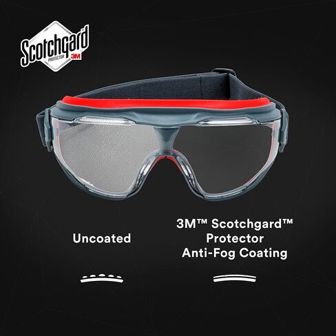 3M Goggle Gear، سلسلة 500، GG501SGAF-LENS، عدسة بديلة شفافة مضادة للضباب من سكوتشجارد in Saudi Arabia