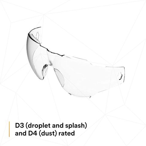 3M Goggle Gear، سلسلة 500، GG501SGAF-LENS، عدسة بديلة شفافة مضادة للضباب من سكوتشجارد in Saudi Arabia