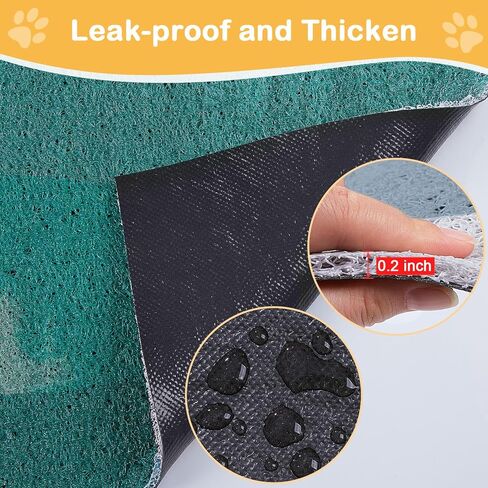 بساط فضلات القطط، بساط صندوق فضلات ناعم، مصنوع من مادة PVC، بساط فضلات القطط، بساط محاصرة فضلات القطط، كيتي، بساط فضلات القطط سهل التنظيف in Kuwait