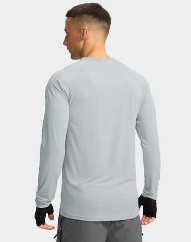 Men's Mountain Bike Jersey Long Sleeve Off-Road Sun Protection Biking Cycling Bicycle Hiking Shirts for Men Zipper Pocket in Saudi Arabia