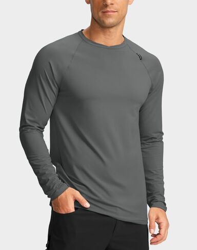 Men's Mountain Bike Jersey Long Sleeve Off-Road Sun Protection Biking Cycling Bicycle Hiking Shirts for Men Zipper Pocket in Saudi Arabia