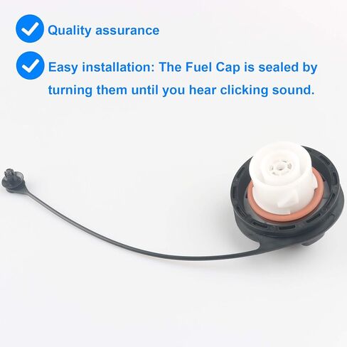 غطاء غاز، غطاء وقود GT335، 20914961 متوافق مع Buick Cadillac Chevy GMC - 2007-2011 Lucerne، 2007-2011 DTS، 2004-2005 Escalade، 2005-2007 Cobalt، 2005-2008 Uplander، 2004-2008 Express Savana، المزيد in Kuwait