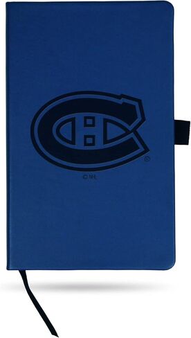 Rico Industries NHL Montreal Canadiens Laser-Engraved Color Notepad, 5.25 x 8.25-inches in Saudi Arabia