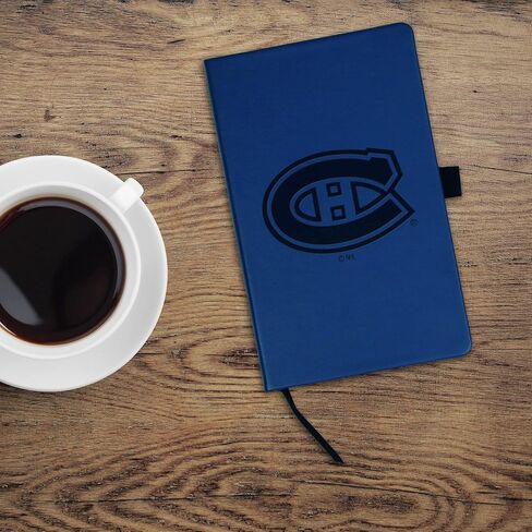 Rico Industries NHL Montreal Canadiens Laser-Engraved Color Notepad, 5.25 x 8.25-inches in Saudi Arabia