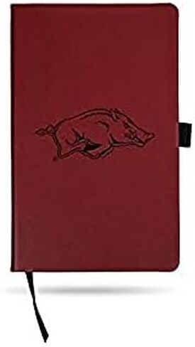 Rico Industries NCAA Arkansas Razorbacks Maroon - مفكرة صغيرة محفورة بالليزر أولية in Saudi Arabia