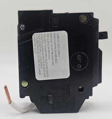 GE THQL1120DFS General Electric (G.E.)، النوع THQL، 1P، 1PH، 20A، 120V، 10kA@120V، مدرج في قائمة UL، مكون إضافي، ضفيرة قصيرة in Kuwait