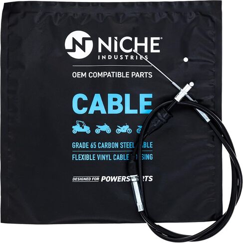 NICHE Throttle Cable for Yamaha Moto-4 Tri Moto 225 YFM200 YFM225 YTM225DR YTM225DX 21V-26250-01-00 59V-26311-00-00 in Saudi Arabia
