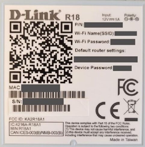 D-Link Eagle Pro Ai WiFi 6 Smart Internet Router (AX1800) - Optimized for Gaming & Streaming, Compatible with Alexa and Google, AX1800 (R18) in Saudi Arabia