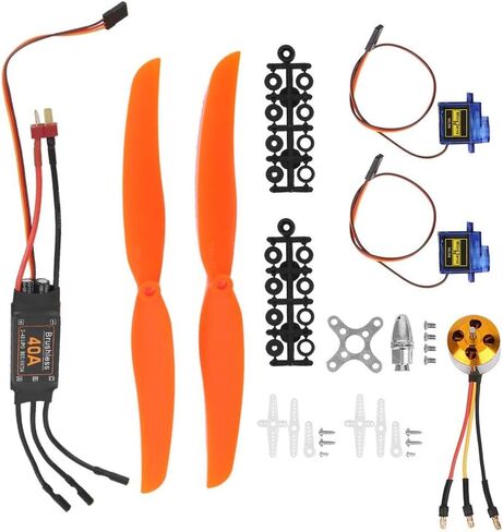 Vbest life A2212 1000KV محرك بدون فرشاة 40A ESC SG90 9G مايكرو سيرفو 1060 المروحة لطائرة هليكوبتر RC ذات الجناح الثابت in Saudi Arabia