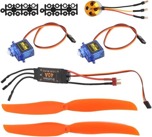 Vbest life A2212 1000KV محرك بدون فرشاة 40A ESC SG90 9G مايكرو سيرفو 1060 المروحة لطائرة هليكوبتر RC ذات الجناح الثابت in Saudi Arabia