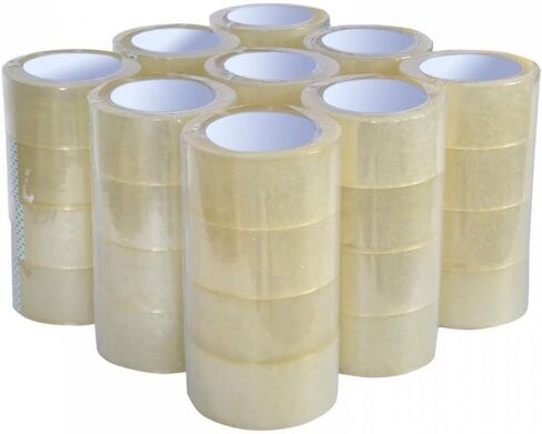 Clear Packing Tape, [2 Pack] Heavy Duty Packaging Tape 1.88 Inch x 110 Yards Ultra Strong Refill Rolls for Shipping Mailing Moving 220 Total Yards in Kuwait