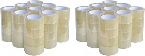 Clear Packing Tape, [2 Pack] Heavy Duty Packaging Tape 1.88 Inch x 110 Yards Ultra Strong Refill Rolls for Shipping Mailing Moving 220 Total Yards in Kuwait