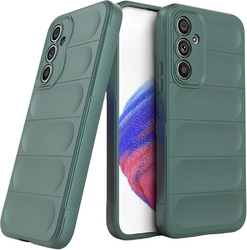 SKPY Compatible with Samsung Galaxy A15 5G Case Double Protection Cell Phone Cover with 10 Invisible Airbags 360° Safety Shockproof Protection Case for Samsung Galaxy A15 in Kuwait