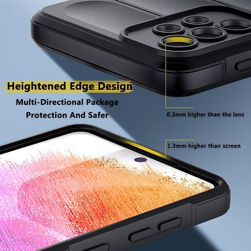 SKPY Compatible with Samsung Galaxy A15 5G Case Double Protection Cell Phone Cover with 10 Invisible Airbags 360° Safety Shockproof Protection Case for Samsung Galaxy A15 in Kuwait