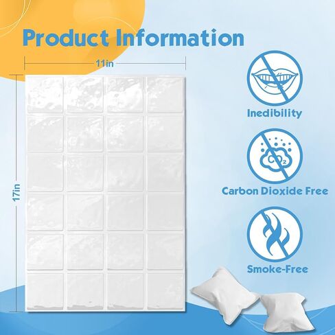 Reusable Ice Packs Sheets for Coolers, Ice Mats Chiller, Flat Ice Pack, for Camping, Freezer Packs Long Lasting for Shipping Frozen Food, Large Gel Flexible Ice Packs Reusable for Lunch Boxes Bags in Saudi Arabia