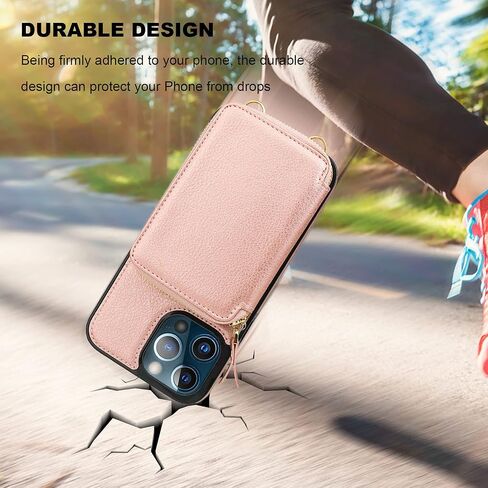 Bocasal RFID Blocking Crossbody Wallet Case for iPhone 13 Pro Max Black in Saudi Arabia