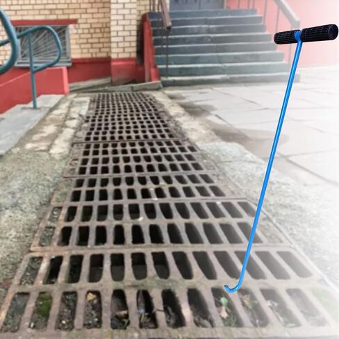 Bueyfolt 36 "T-Handle Manhole Hook Tool، مقبض كبير هوك أداة رفع، هوك الثقيلة لرفع وتحريك أغطية استنزاف العاصفة in Kuwait