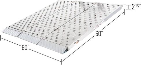Big Boy TF-6060-EZ ألومنيوم 5 × 5 منحدر دراجة نارية قابل للطي من Black Widow in Kuwait