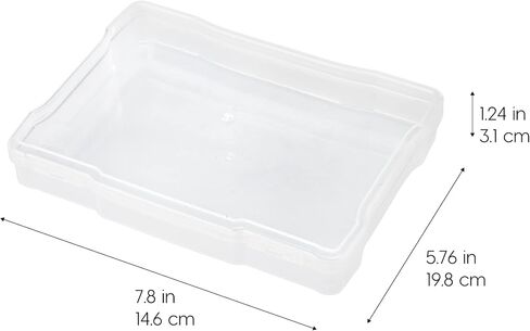 IRIS USA, Inc. 585161 KP-PC57 IRIS Photo and Embellishment Keeper, 5" x 7" (Photo Size), Clear, Pack of 10 in Saudi Arabia