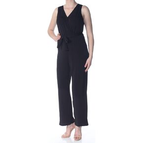 NY Collection Women's Petite Sleeveless Tie Jumpsuit in Saudi Arabia
