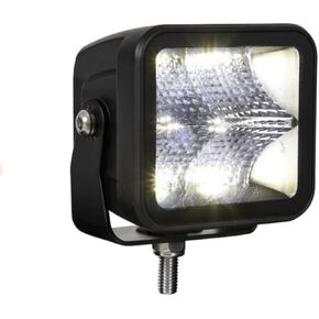 Buyers Products 1492236 Ultra Bright Edgeless 3 Inch Wide LED Flood Light, Square Lens, Spot/Fog Light for Light Bar on Trucks, Trailers, ATVs, and UTVs, Off Road, Clear in Saudi Arabia