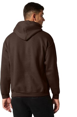 Gildan mens Heavy Blend 8 oz. 50/50 Hood(G185)-DARK CHOCOLATE-2XL in Saudi Arabia