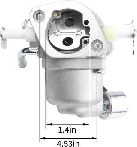 مكربن ​​594207 متوافق مع B&S 593197 595216 595321 597126 597128 Intek Engine Mower Tractor Carb Work لمحرك 40N777 40N877 (الكربوهيدرات فقط) in Kuwait