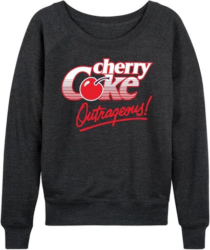 HYBRID APPAREL Coca-Cola - Cherry Coke Outrageous- Women's French Terry Pullover in Saudi Arabia