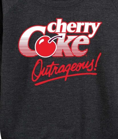 HYBRID APPAREL Coca-Cola - Cherry Coke Outrageous- Women's French Terry Pullover in Saudi Arabia