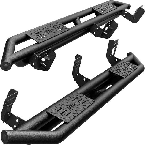 OEDRO 6" Side Step Rails Compatible with 2009-2018 Ram 1500 2019-2024 Ram 1500 Classic Quad Cab, Upgraded Running Boards Textured Black Heavy Duty Truck Nerf Bars in Saudi Arabia