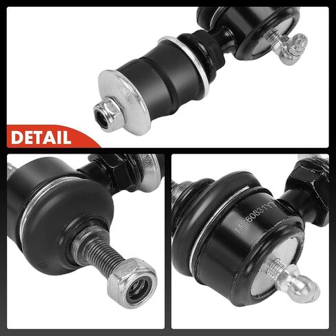 A-Premium 2 × وصلات قضيب تثبيت أمامية Sway Bar، متوافقة مع Honda Civic del Sol 1994-1997 & Acura EL 1997-2000، Integra 1995-2001 in Saudi Arabia
