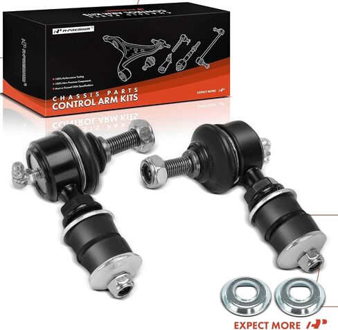 A-Premium 2 × وصلات قضيب تثبيت أمامية Sway Bar، متوافقة مع Honda Civic del Sol 1994-1997 & Acura EL 1997-2000، Integra 1995-2001 in Saudi Arabia