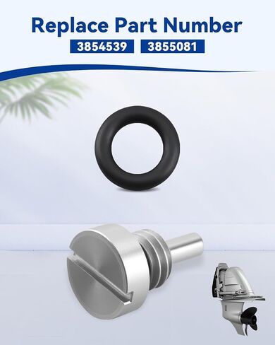 Drain Plug Or Vent Plug with O-Rings Fit for Volvo Penta Replaces 3854539 3855081 in Saudi Arabia