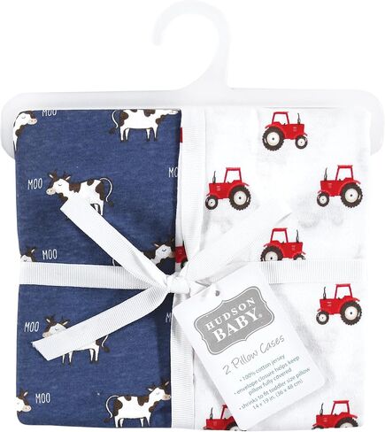 Hudson Baby Unisex Baby Cotton Toddler Pillow Case, Surfer Dude, One Size in Kuwait