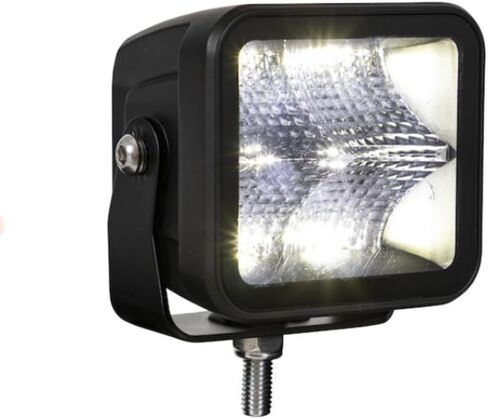 منتجات المشترين 1492236 كشاف LED واسع للغاية بدون حافة 3 بوصة، عدسة مربعة، ضوء بقعة/ضباب لشريط الضوء على الشاحنات والمقطورات وATVs وUTVs، للطرق الوعرة، شفاف in Saudi Arabia