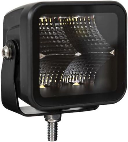 منتجات المشترين 1492236 كشاف LED واسع للغاية بدون حافة 3 بوصة، عدسة مربعة، ضوء بقعة/ضباب لشريط الضوء على الشاحنات والمقطورات وATVs وUTVs، للطرق الوعرة، شفاف in Saudi Arabia