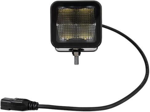 منتجات المشترين 1492236 كشاف LED واسع للغاية بدون حافة 3 بوصة، عدسة مربعة، ضوء بقعة/ضباب لشريط الضوء على الشاحنات والمقطورات وATVs وUTVs، للطرق الوعرة، شفاف in Saudi Arabia