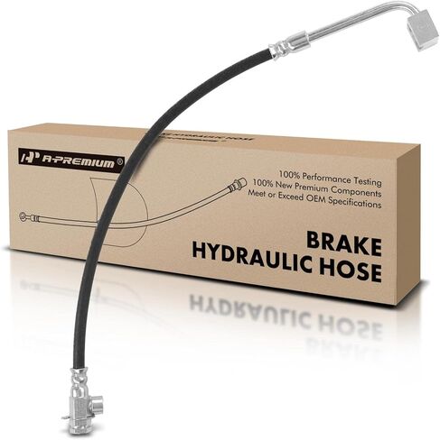 A-Premium Front Driver Brake Hydraulic Hose Compatible with Ford Models - For F-250, For F-350, 1980-1994, RWD - Replace# F0TZ2078A in Saudi Arabia