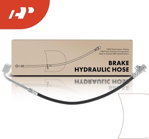 A-Premium Front Driver Brake Hydraulic Hose Compatible with Ford Models - For F-250, For F-350, 1980-1994, RWD - Replace# F0TZ2078A in Saudi Arabia