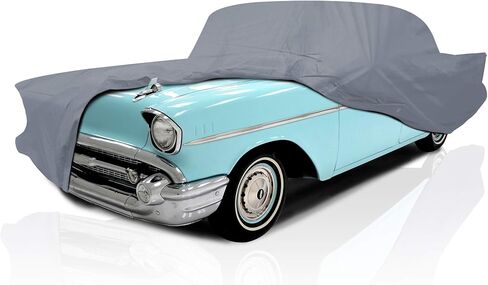 غطاء سيارة لسيارة فورد ثندربيرد 1956 1957 كوبيه قابلة للتحويل ببابين / 5 طبقات شبه مخصصة تغطية كاملة للخدمة الشاقة لجميع الأحوال الجوية حماية من الغبار ودرع الرياح in Saudi Arabia