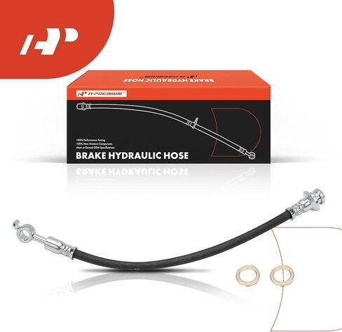 خرطوم هيدروليكي للفرامل الجانبية للراكب الخلفي A-Premium متوافق مع موديلات مختارة من Nissan - Altima 2019 2020 2021 2023 2024 - استبدال # 2208603 in Saudi Arabia
