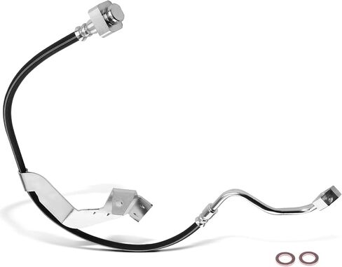 A-Premium Front Driver Brake Hydraulic Hose Compatible with Select Ford Models - F-450 F450 Super Duty, F-550 F550 Super Duty, 2012, with Dana 60 Axle, Fat Boy - Replace# BC3Z2078A in Saudi Arabia