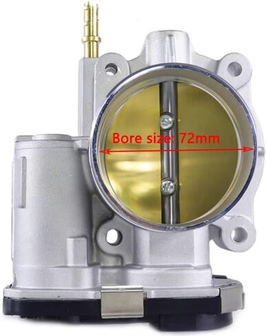 Throttle Valve Socket Compatible with Buick for Allure 2008 2009 for Lacrosse 2008 2009 12631016 12694877 Throttle Body Valve Assembly 72mm 12616438 in Saudi Arabia